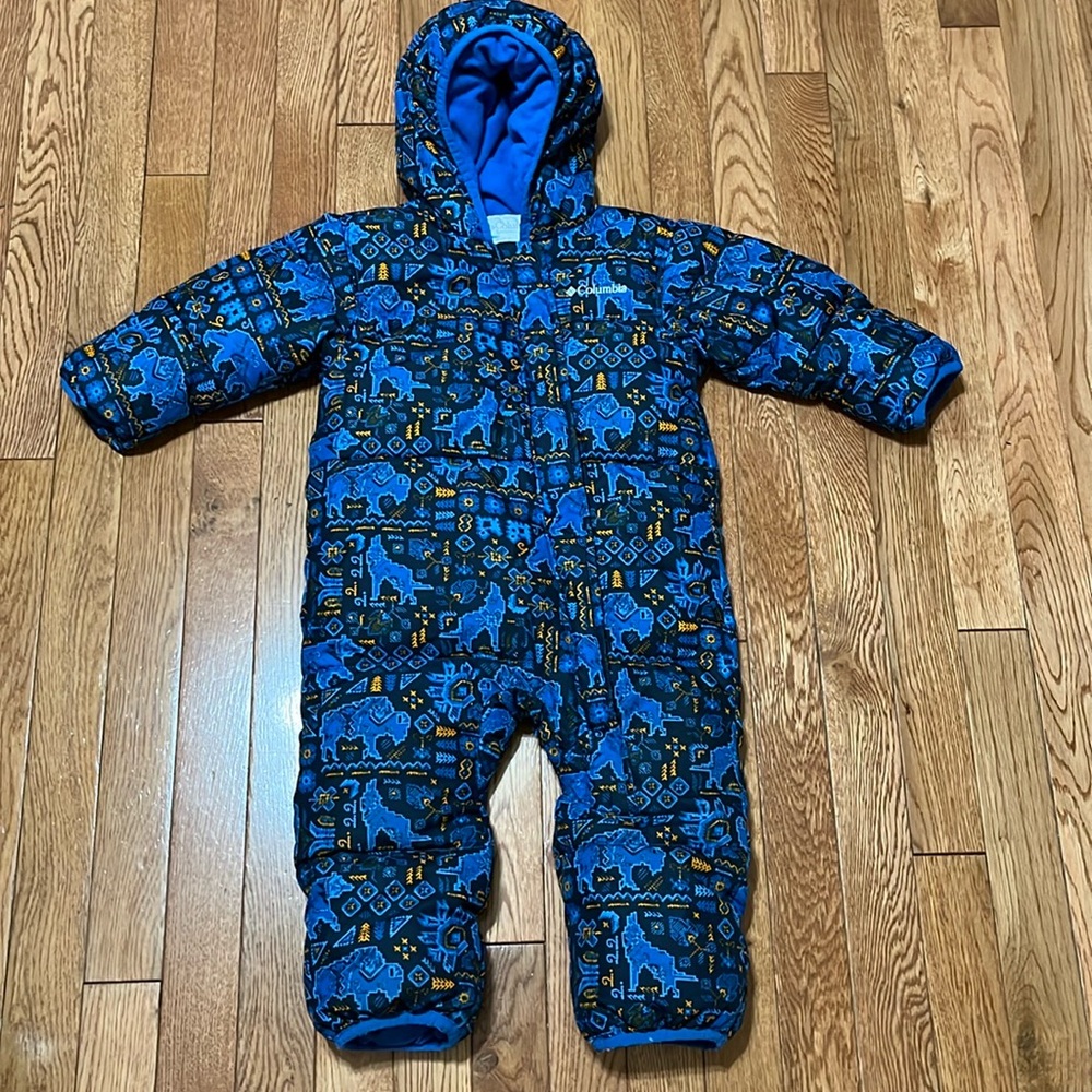 Columbia Baby Snuggly Bunny Bunting Snow Suit 12-18 months
